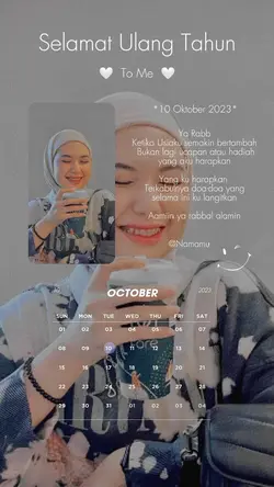 hbd to me 10 Oktober