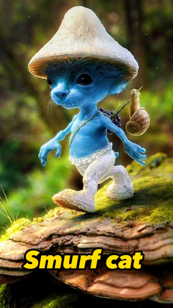 Gato pitufo 