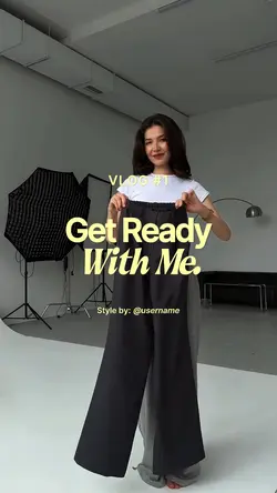 get ready with me