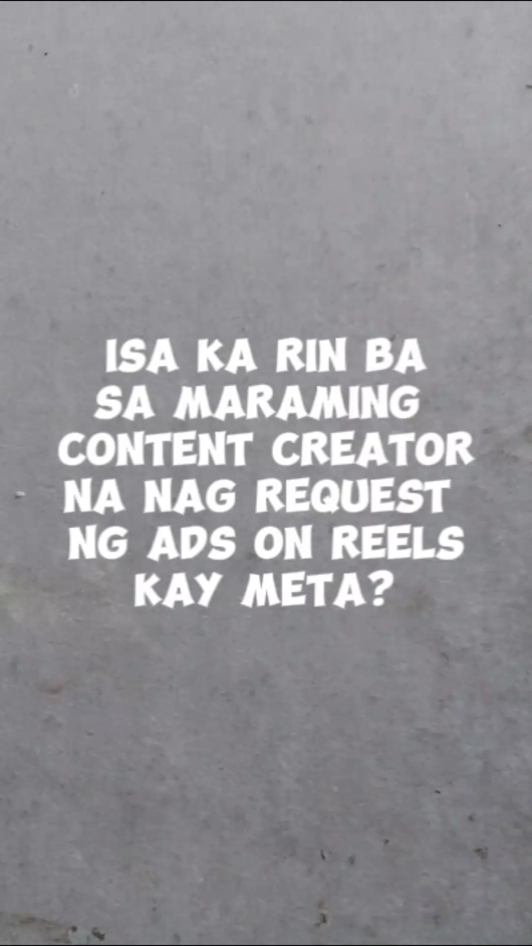 TIP FOR ADS ON REELS