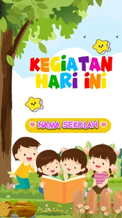 Kegiatan hari ini TK