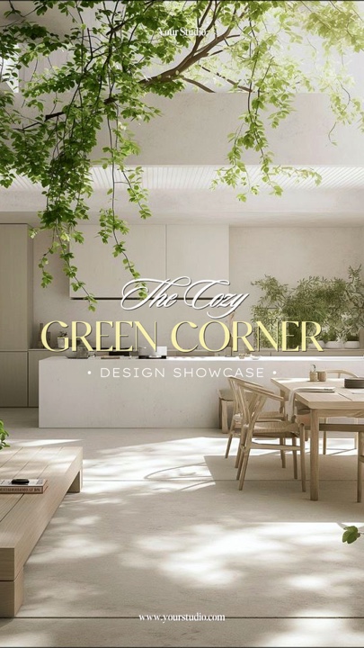 Cozy green corner 