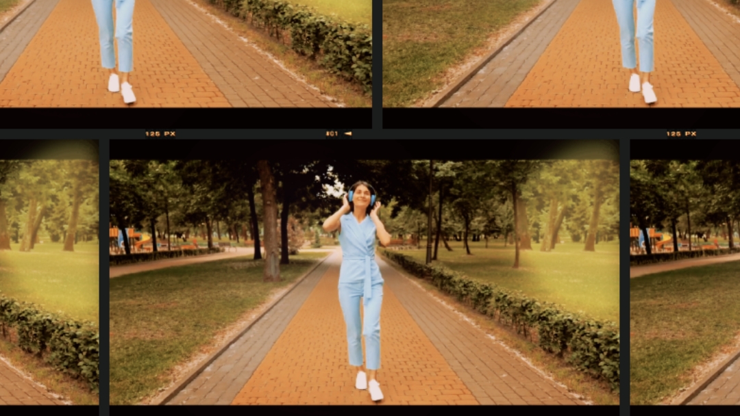 Girl soundtrip faded