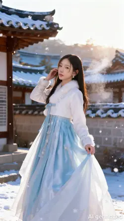 WINTER HANBOK AI