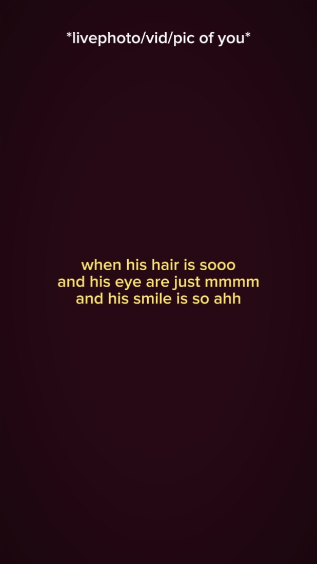 when his hair