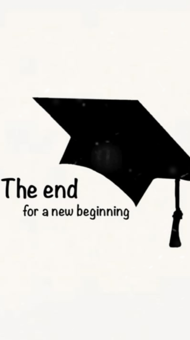 La escuela ha terminado. 