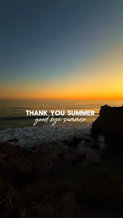 Thank you summer