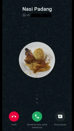Nasi padang calling