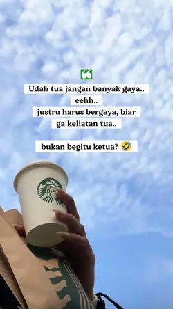 JANGAN BANYAK GAYA
