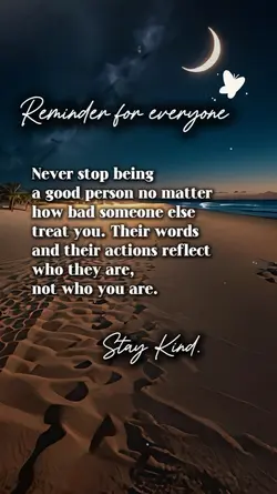 Being a good person