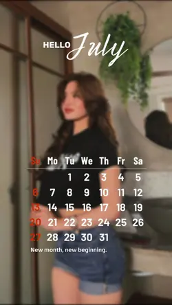 hellojulycalendar