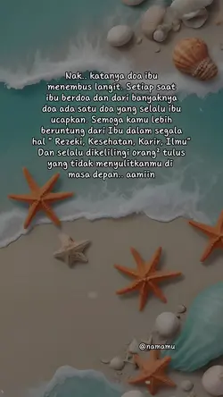Doa ibu untukmu