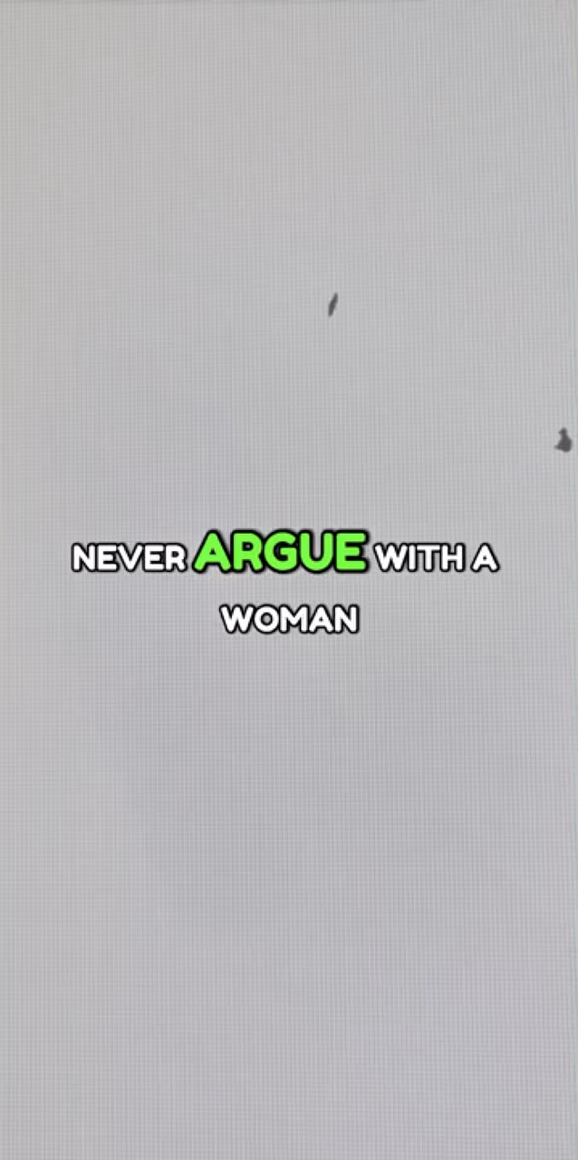 Mever Argue Woman