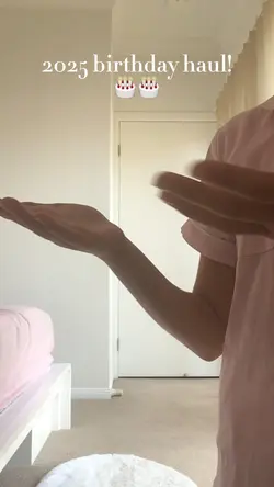 2025 birthday haul 🎂