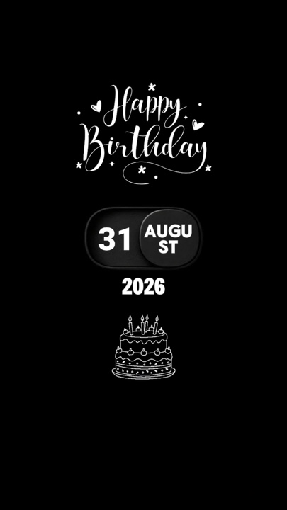 ANNIVERSAIRE 31 AOUT