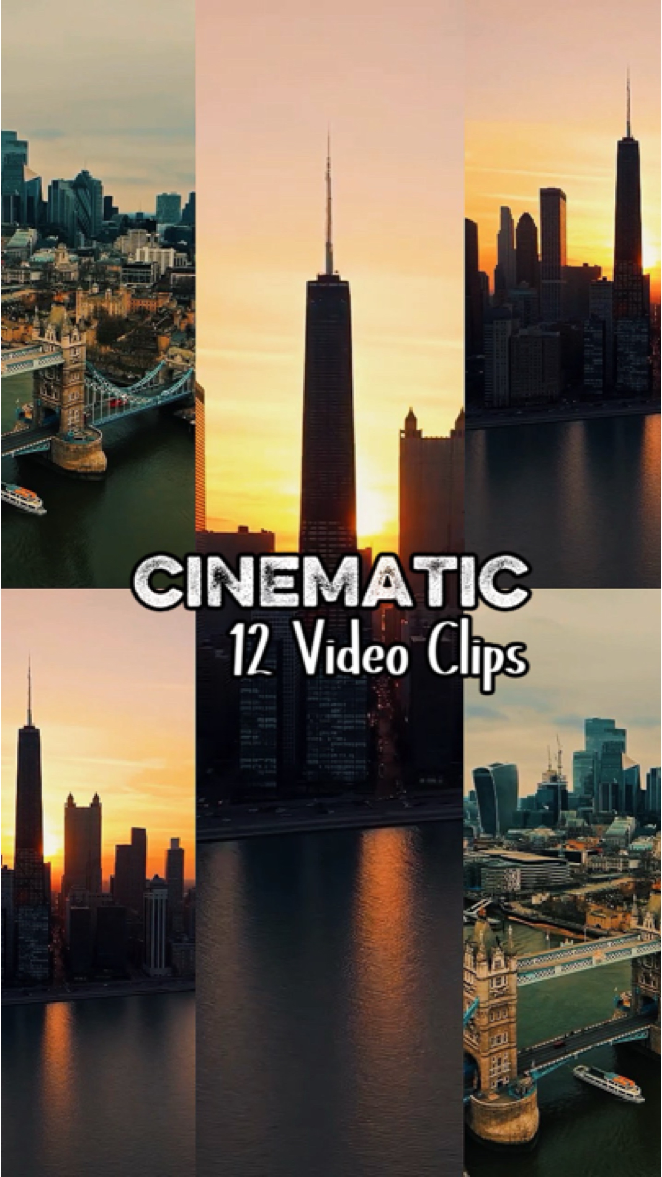 Cinematic 12 Clips 