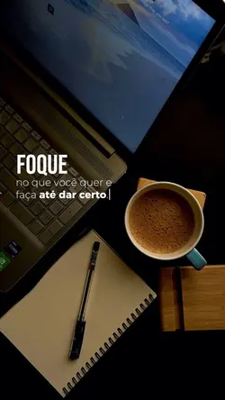 Tenha foco…🚀