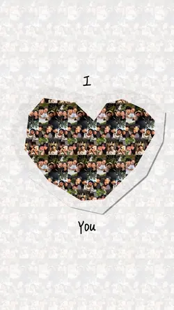 I love you collage