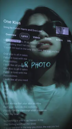 one kiss is all