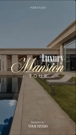 Luxury mansion tour