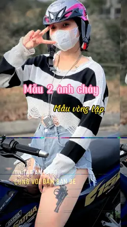 Mẫu 2 ảnh vòng lặp