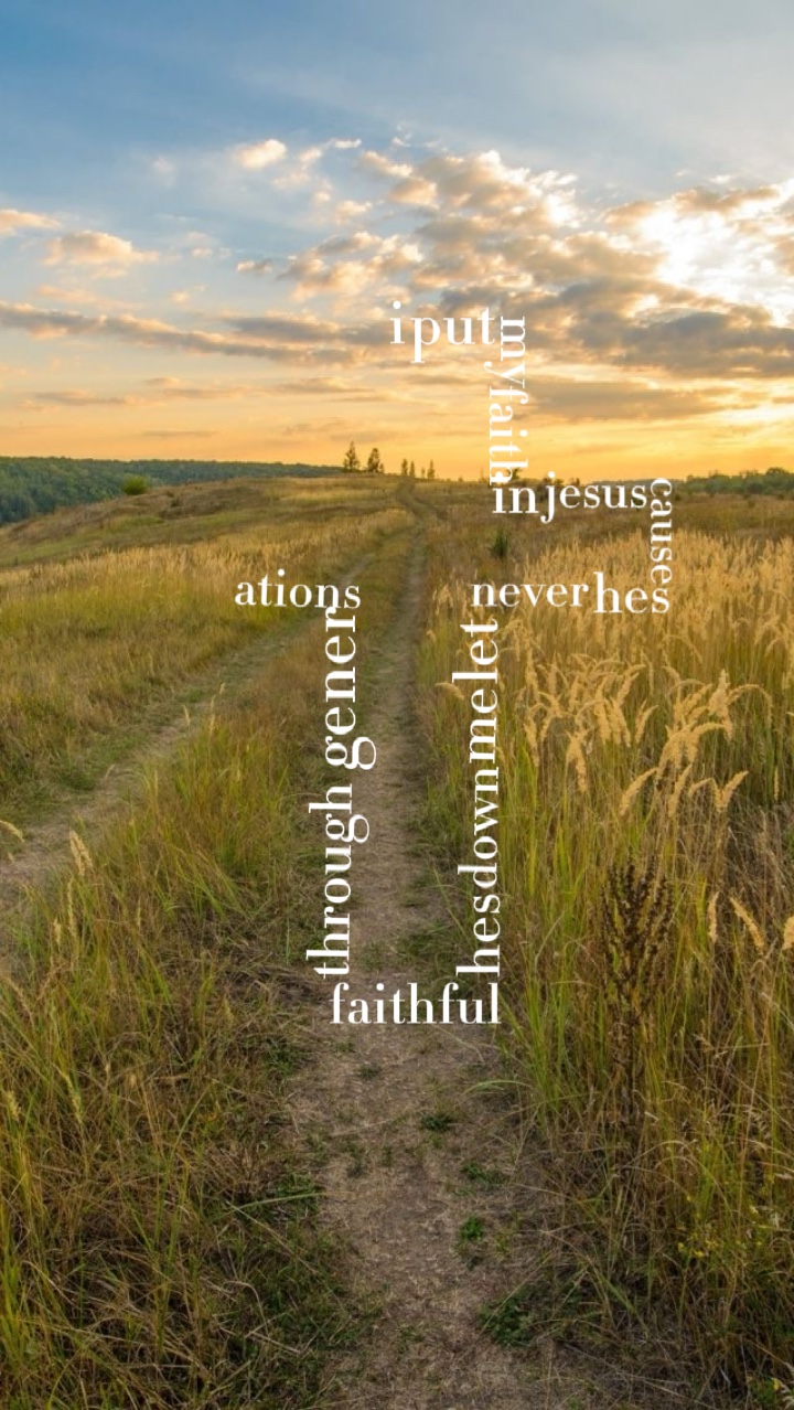 Fé em jesus 