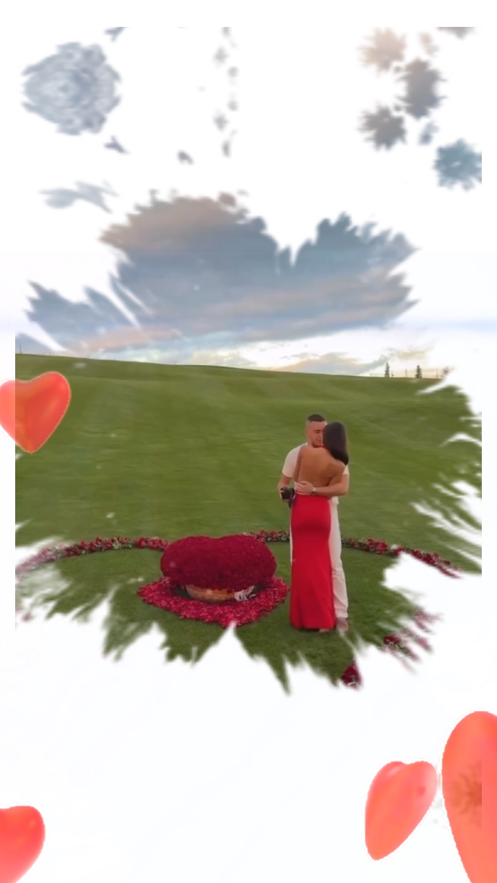 Love couple moments