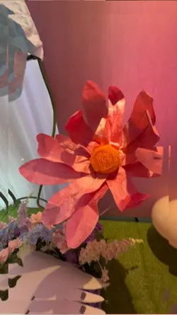 Flower template