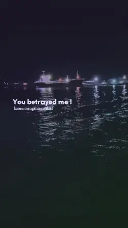 kau menghianatiku