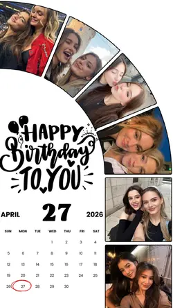 BIRTHDAY 27 APRIL 