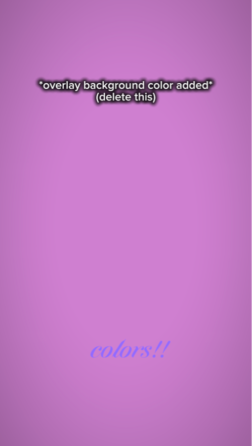color overlay 