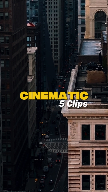 5 Clips Cinematic