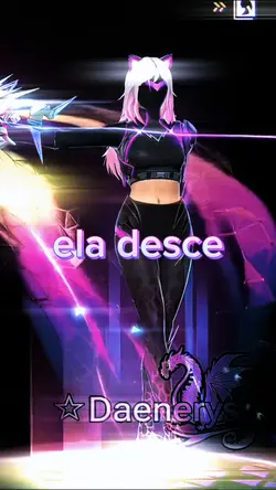 ela desce 