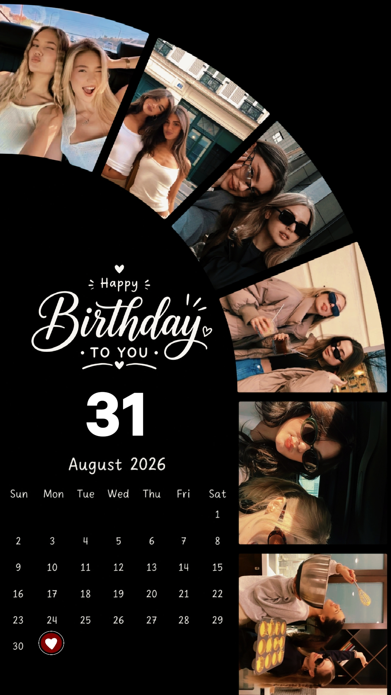 HBD SISTER 31 AUG