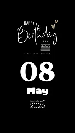 birthday 08 may 2026