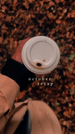October recap 🍁