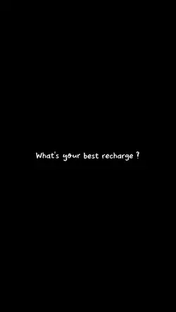 your best recharge