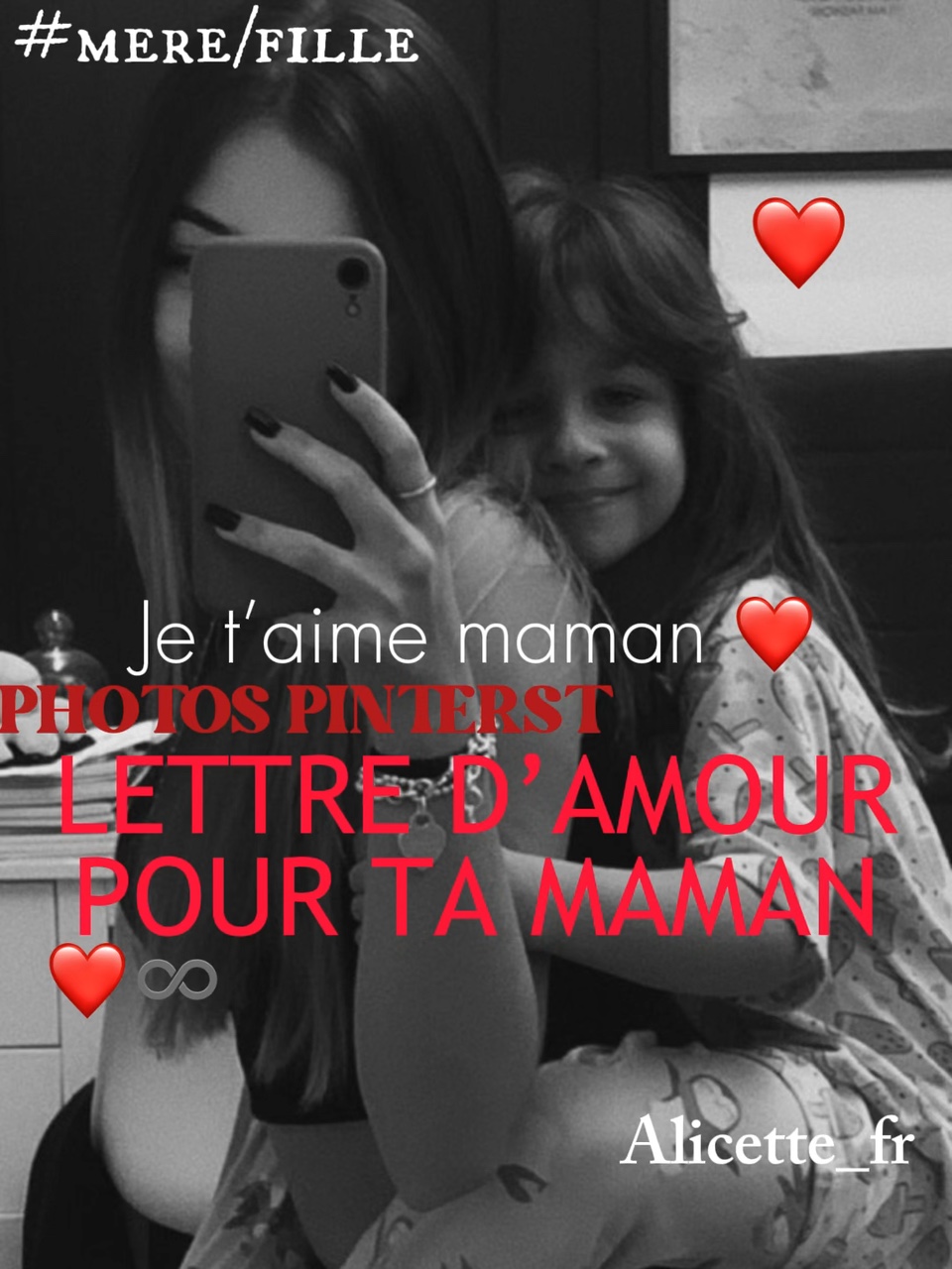 Je t’❤️ maman