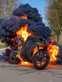 R1 Burning