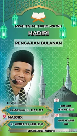 JADWAL PENGAJIAN