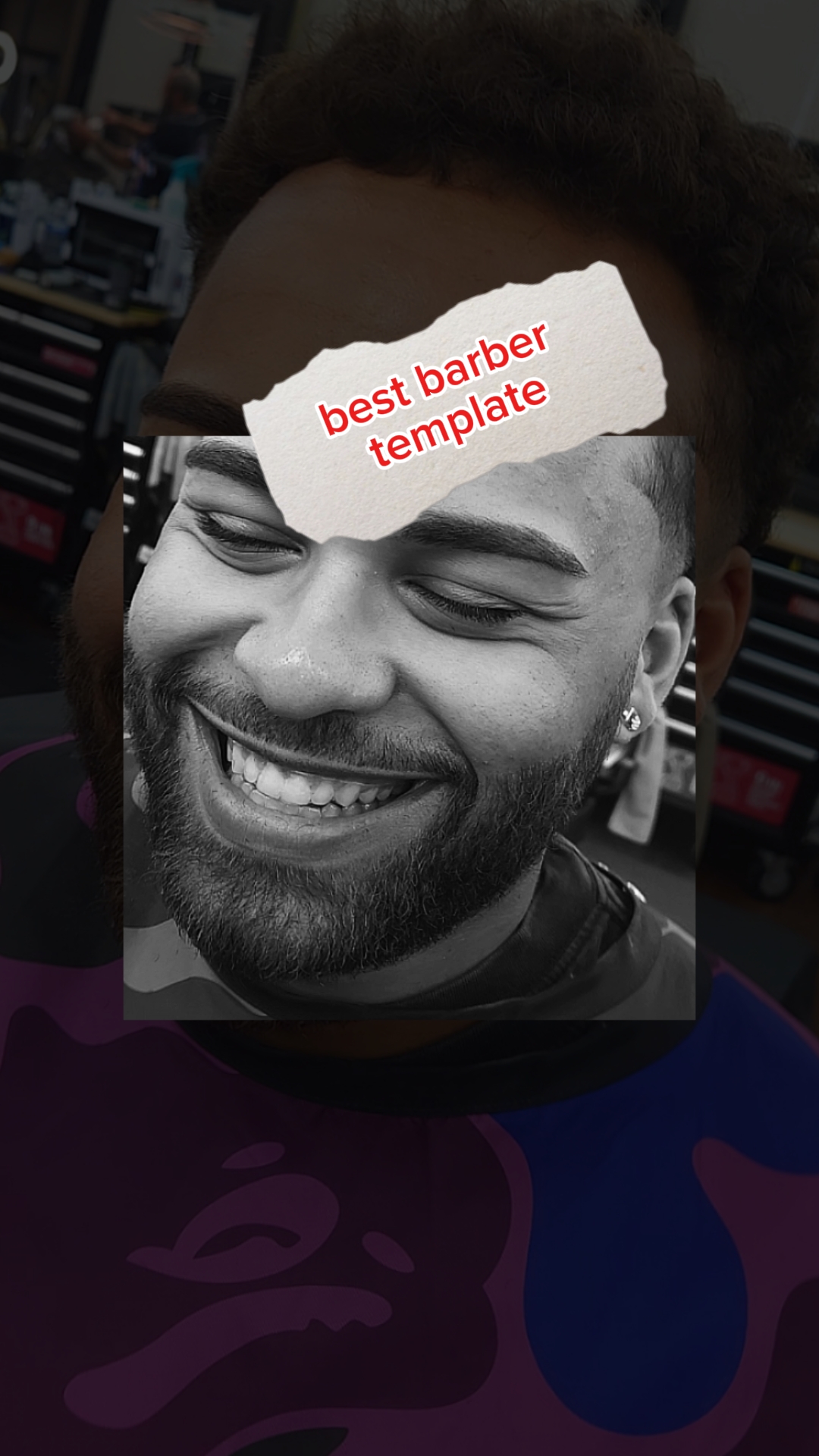 barber template