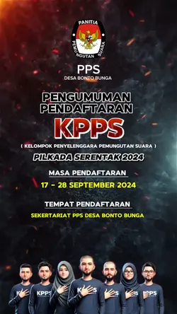 Pendaftaran KPPS2024