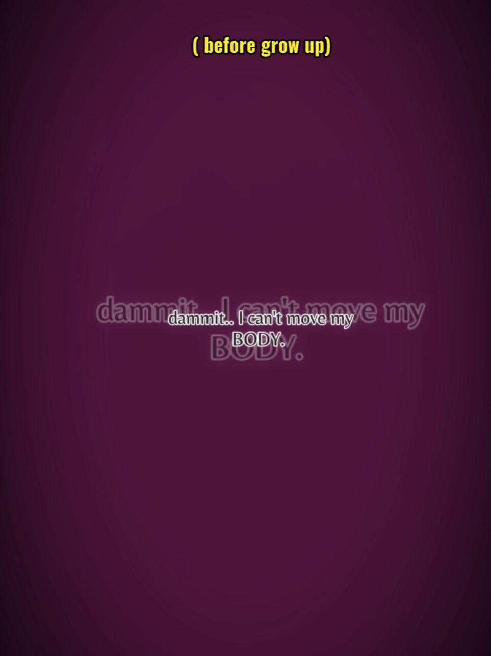 icantmovemybody. 