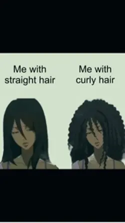 Curly hai