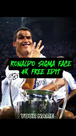 Ronaldo Sigma Face
