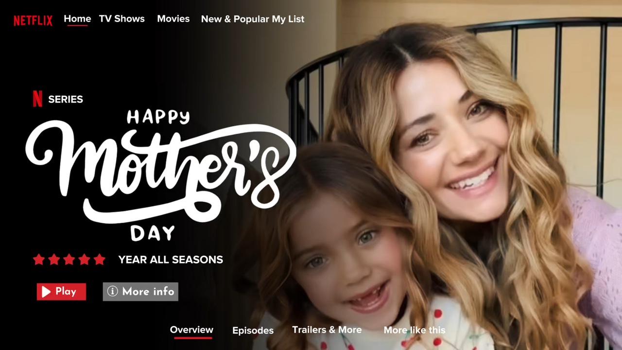 Fête des mères Netflix