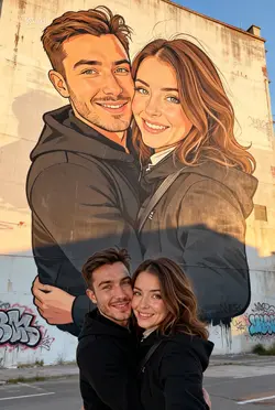Graffiti Couple 