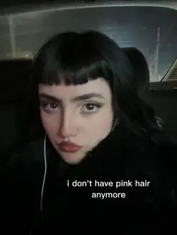 i don't hv pink hair