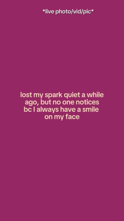 Lost My Spark 