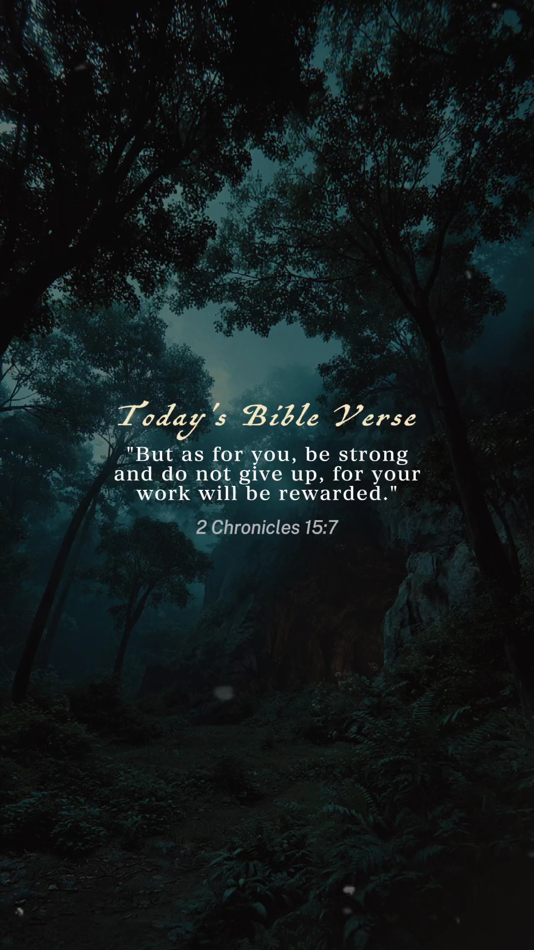 2 Chronicles 15:7